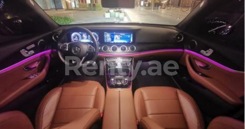Mercedes E Class (Black), 2018 for rent in Dubai