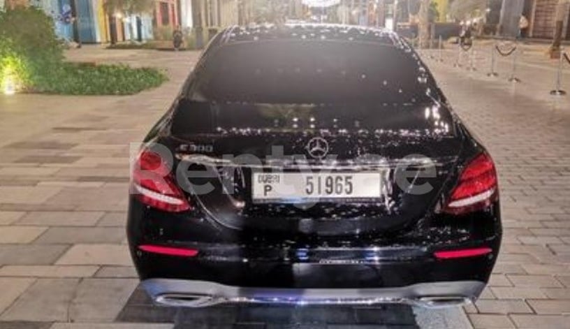 Mercedes E Class (Black), 2018 for rent in Dubai