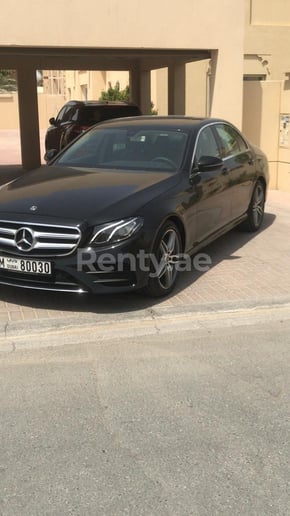 Mercedes E Class (Black), 2019 for rent in Dubai
