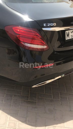 Mercedes E Class (Black), 2019 for rent in Dubai