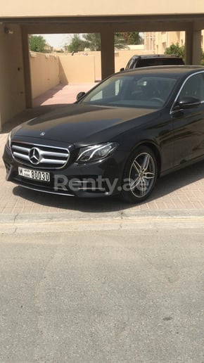 Mercedes E Class (Black), 2019 for rent in Dubai