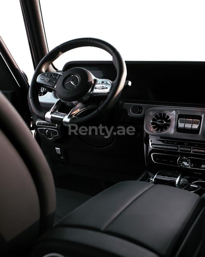 在迪拜 租 梅赛德斯 G63 AMG Black Edition (黑色), 2020