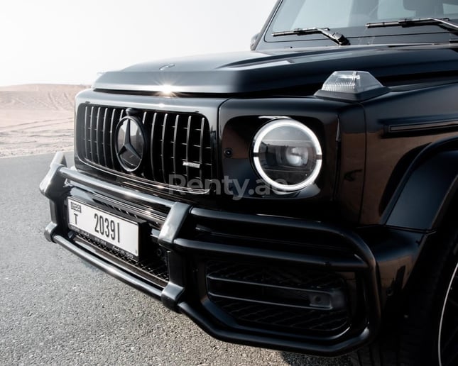 在迪拜 租 梅赛德斯 G63 AMG Black Edition (黑色), 2020