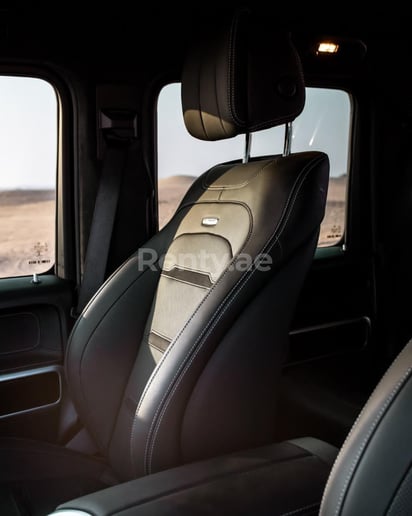在迪拜 租 梅赛德斯 G63 AMG Black Edition (黑色), 2020