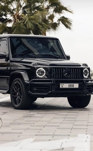 在迪拜 租 梅赛德斯 G63 AMG (黑色), 2022
