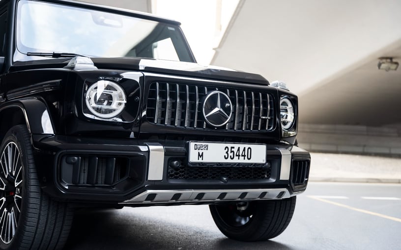 Mercedes G63 AMG (Black), 2025 - leasing offers in Abu Dhabi