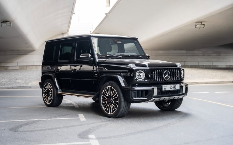 Mercedes G63 AMG (Black), 2025 - leasing offers in Abu Dhabi