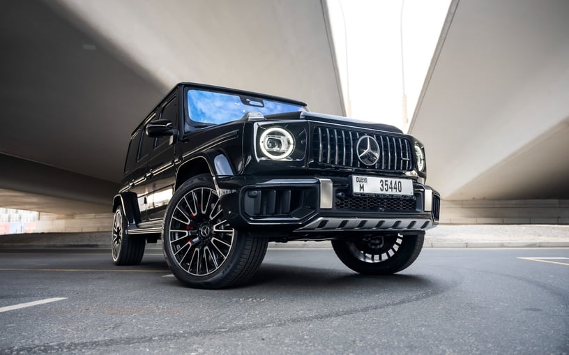 Mercedes G63 AMG (Black), 2025 - leasing offers in Abu Dhabi