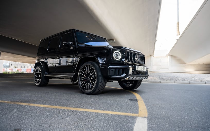 Mercedes G63 AMG (Black), 2025 - leasing offers in Abu Dhabi