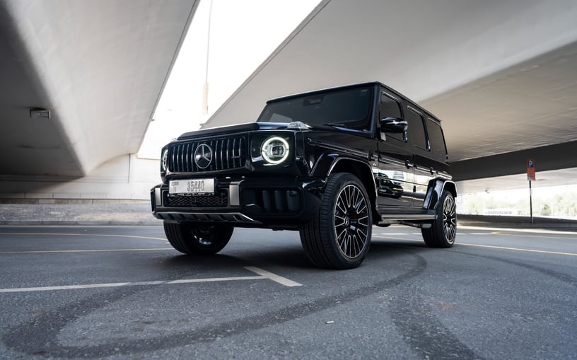 Mercedes G63 AMG (Black), 2025 - leasing offers in Abu Dhabi