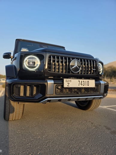 梅赛德斯 G63 AMG (黑色), 2025 - 沙迦租赁报价