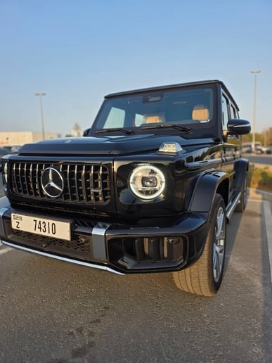 梅赛德斯 G63 AMG (黑色), 2025 - 沙迦租赁报价