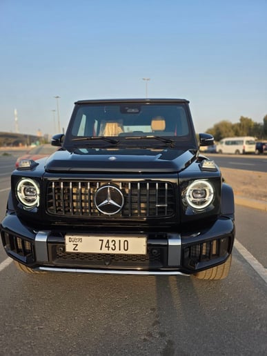 梅赛德斯 G63 AMG (黑色), 2025 - 沙迦租赁报价