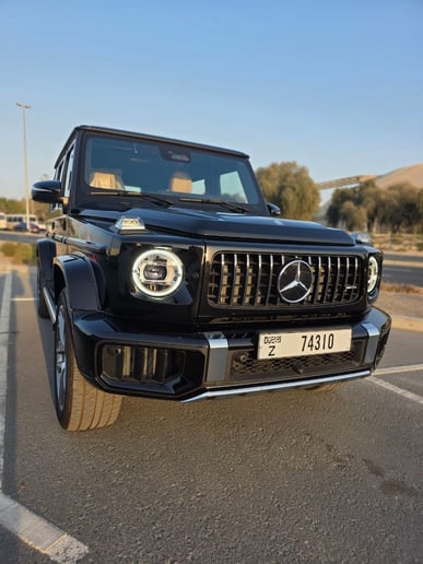 梅赛德斯 G63 AMG (黑色), 2025 - 沙迦租赁报价