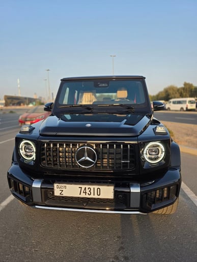 梅赛德斯 G63 AMG (黑色), 2025 - 沙迦租赁报价