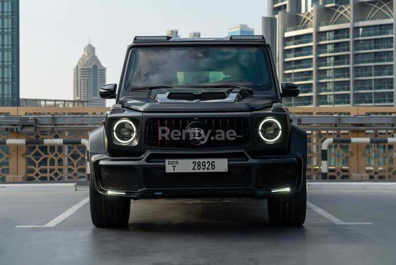 Mercedes G63 Brabus (Noir), 2020 &agrave; louer &agrave; Abu Dhabi
