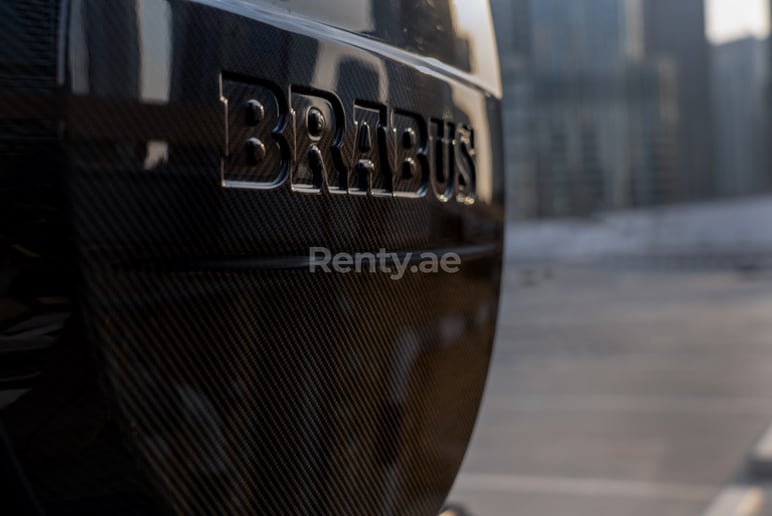 Mercedes G63 Brabus (Noir), 2020 &agrave; louer &agrave; Abu Dhabi
