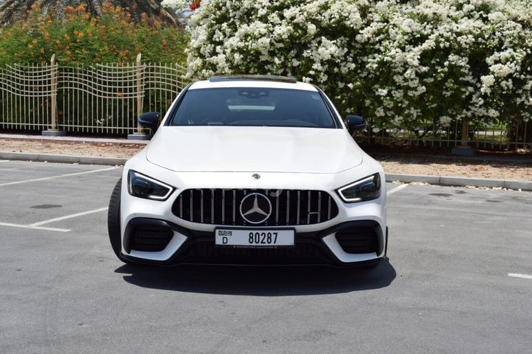 إيجار مرسيدس GT (أبيض), 2020 في دبي