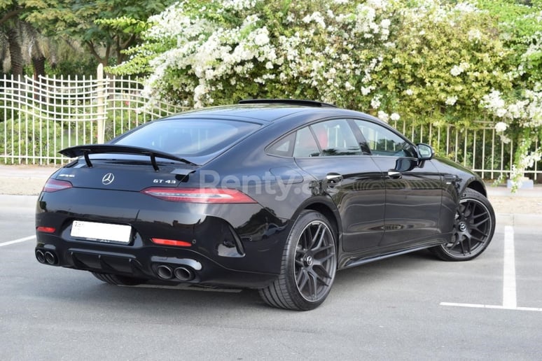 إيجار مرسيدس GT 43 AMG (أسود), 2020 في دبي