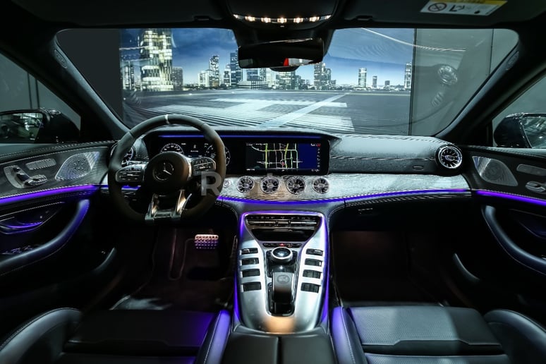 إيجار مرسيدس GT (أسود), 2021 في دبي