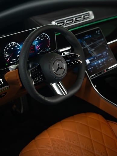 Mercedes S500 (Black), 2025 for rent in Dubai