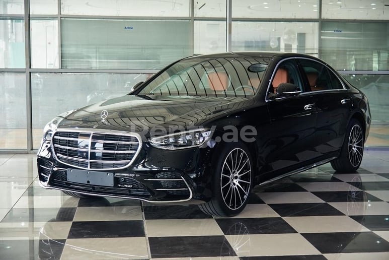 Mercedes S Class (Black), 2022 for rent in Dubai