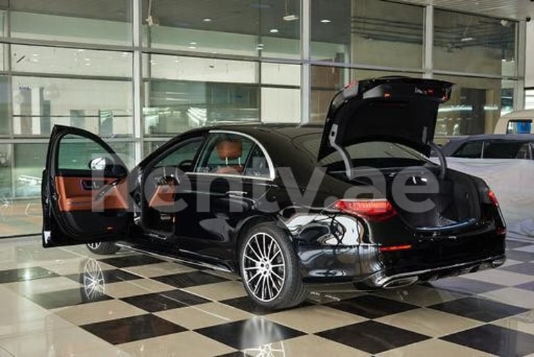 Mercedes S Class (Black), 2022 for rent in Dubai