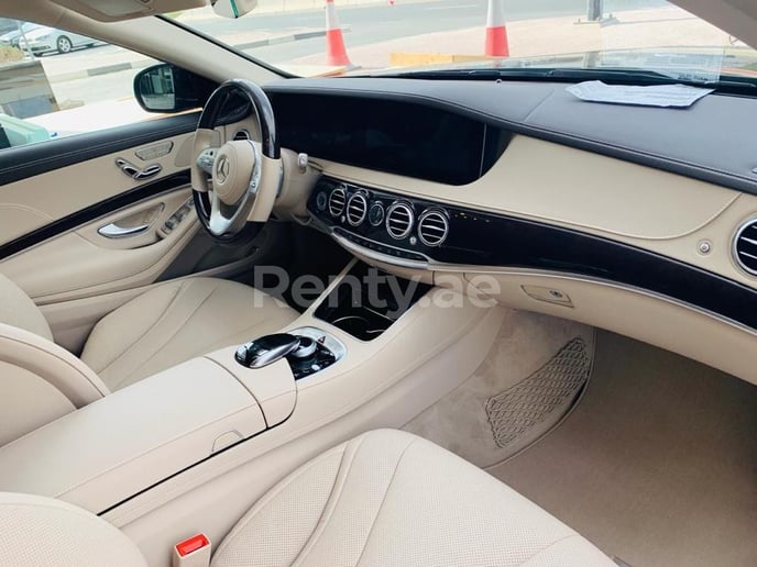 Mercedes S Class (Black), 2019 for rent in Dubai