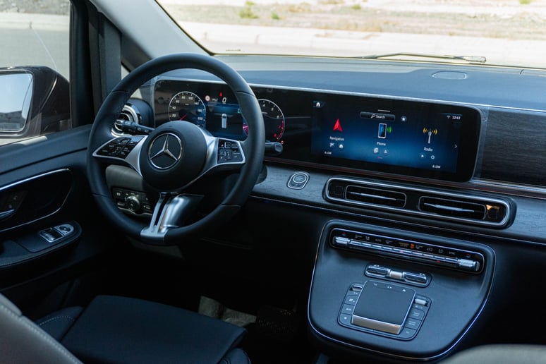 Mercedes V300 Avantgarde Extra Long (Черный), 2025 - предложения по лизингу в Шарджа