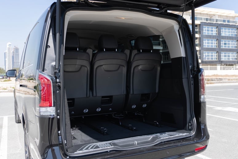 Mercedes V300 Avantgarde Extra Long (Черный), 2025 - предложения по лизингу в Шарджа