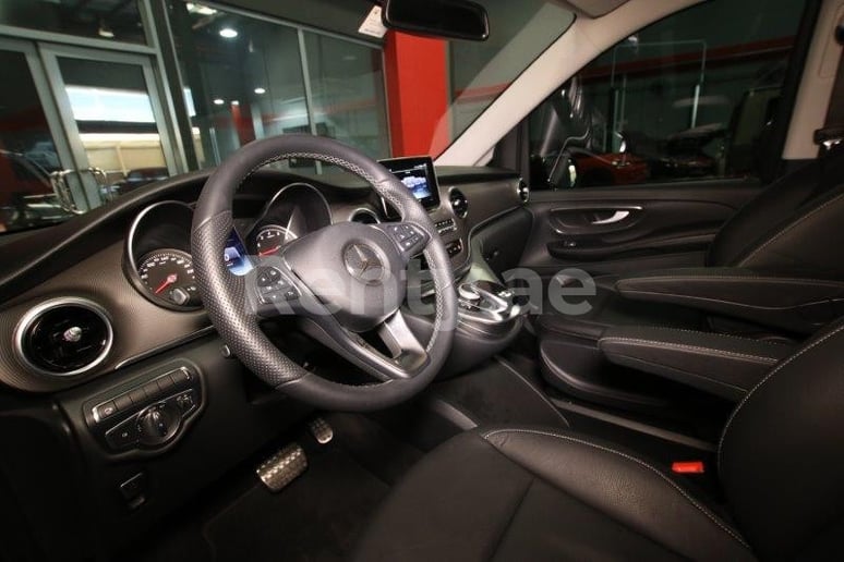 Mercedes V250 (Black), 2018 for rent in Abu Dhabi