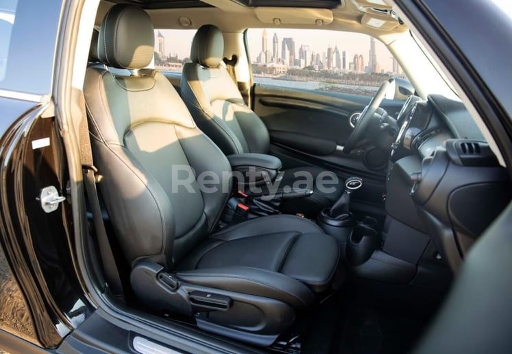 Mini Cooper (Black), 2019 for rent in Sharjah
