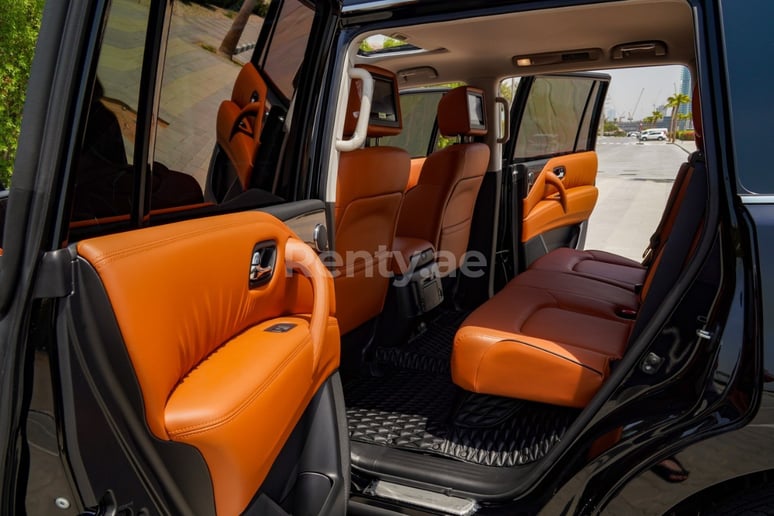 إيجار نيسان باترول V6 Titanium (أسود), 2021 في دبي