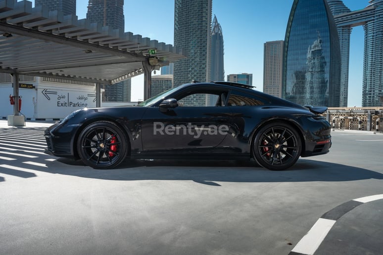 Porsche 911 Carrera S (Black), 2021 for rent in Dubai