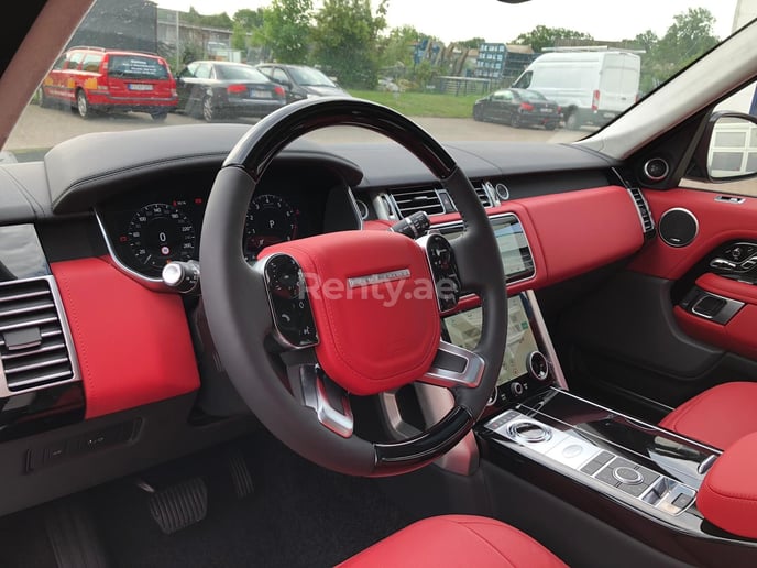 Range Rover Vogue Autobiography Fully Loaded (Черный), 2020 для аренды в Дубай