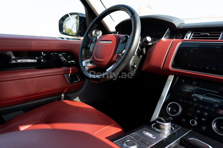 Range Rover Vogue Autobiography Fully Loaded (Черный), 2020 для аренды в Дубай
