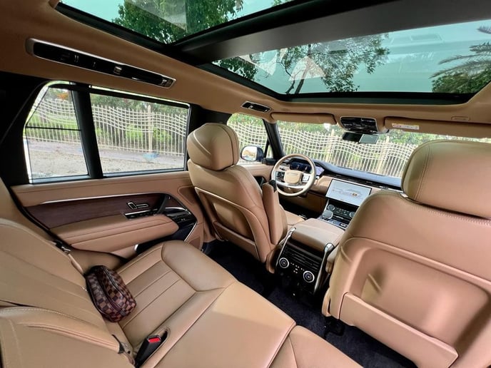 Range Rover Vogue Super Charged (Black), 2023 for rent in Dubai 4