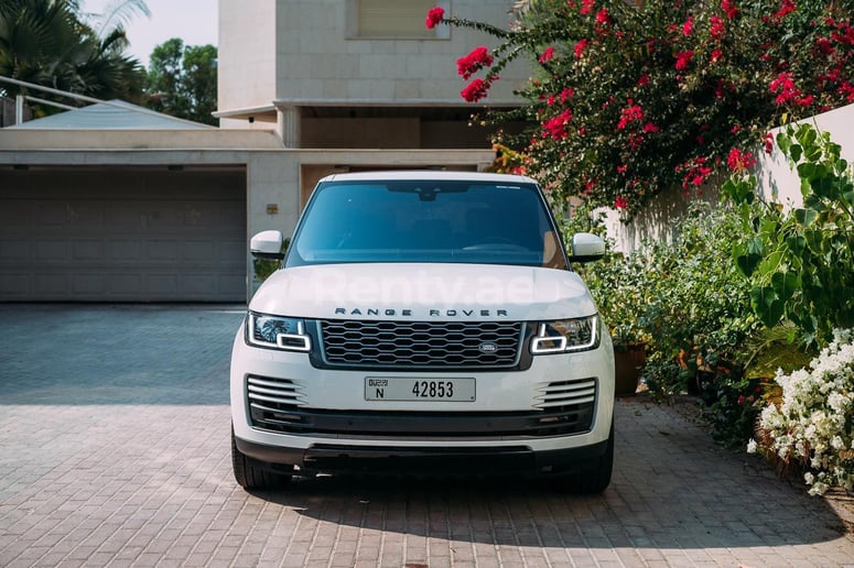 Range Rover Vogue (Noir), 2019 &agrave; louer &agrave; Duba&iuml;