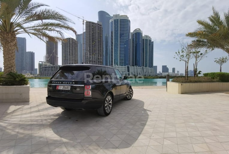 Range Rover Vogue (Black), 2019 for rent in Abu Dhabi