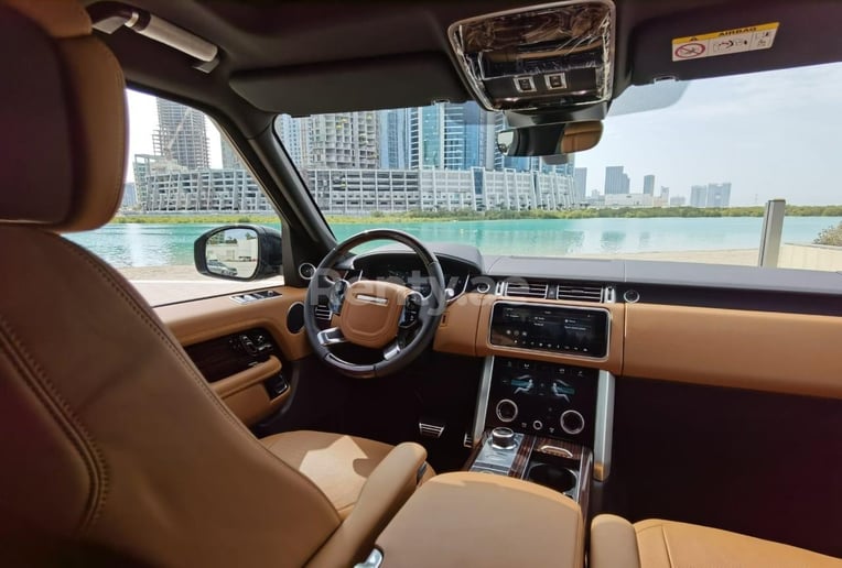 Range Rover Vogue (Black), 2019 for rent in Abu Dhabi