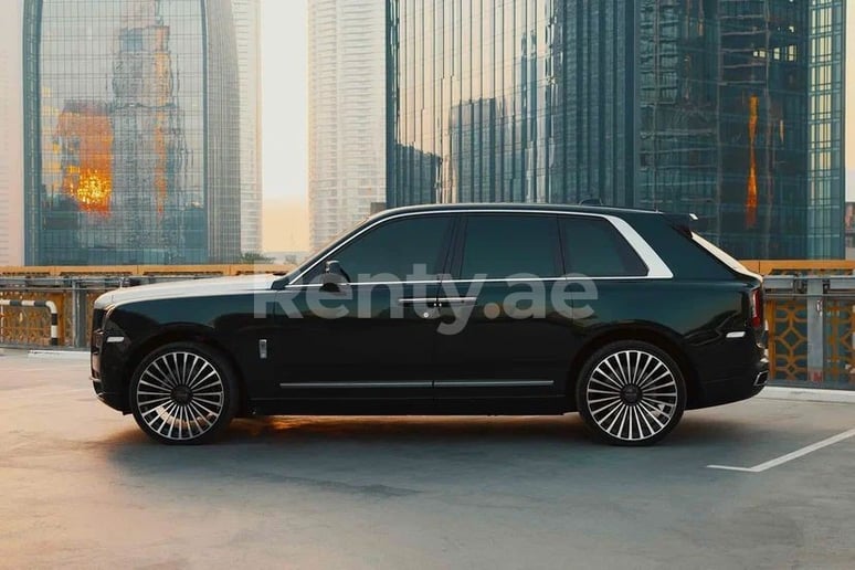 Rolls Royce Cullinan Mansory (Black), 2020 for rent in Dubai