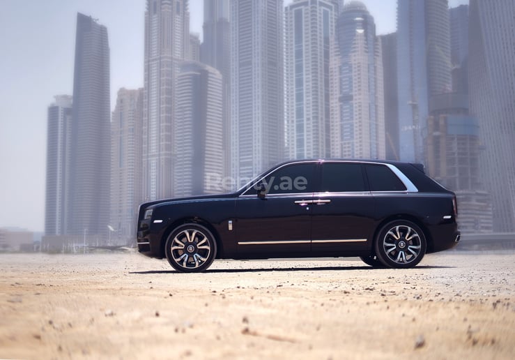 Rolls Royce Cullinan (Black), 2020 for rent in Dubai