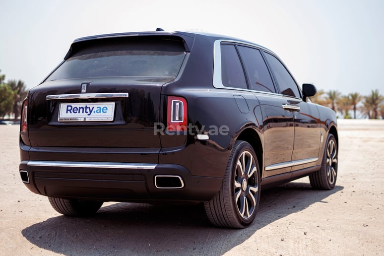 Rolls Royce Cullinan (Black), 2020 for rent in Dubai