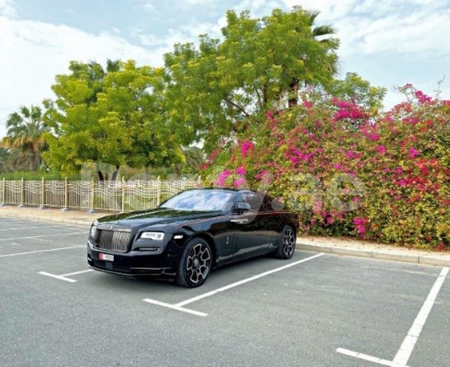 Rolls Royce Wraith- Black Badge (Black), 2019 for rent in Dubai