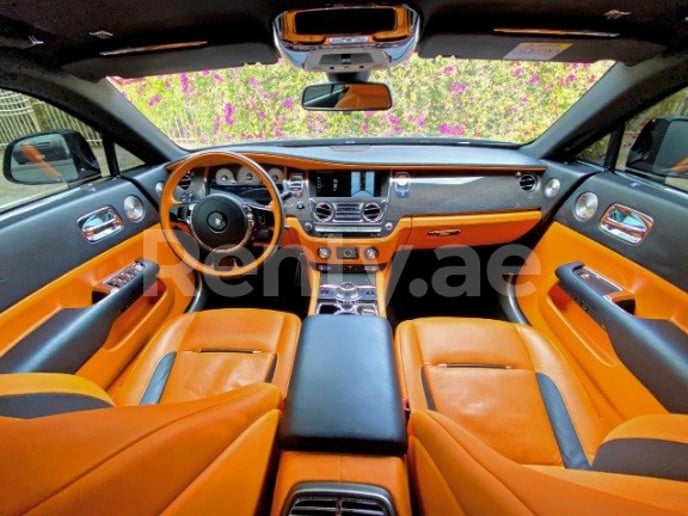Rolls Royce Wraith- Black Badge (Black), 2019 for rent in Dubai