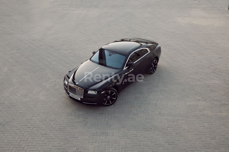 Dubai'de kiralık Rolls Royce Wraith (Siyah), 2018