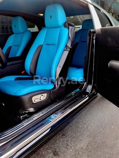 Rolls Royce Wraith (Negro), 2019 para alquiler en Dub&aacute;i