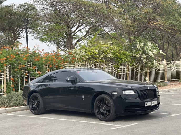 Rolls Royce Wraith (Negro), 2020 para alquiler en Dub&aacute;i