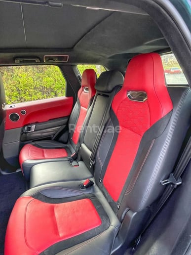 Range Rover Sport SVR (Bleue), 2020 &agrave; louer &agrave; Duba&iuml;