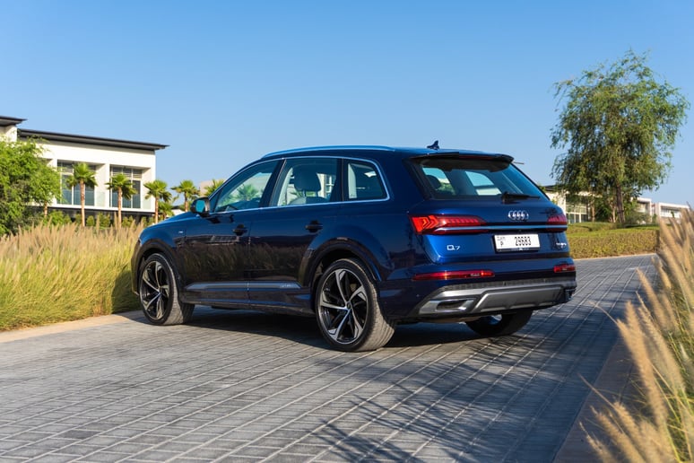 Audi Q7 (Blue), 2024 for rent in Dubai
